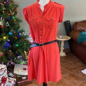 Speed Control Vibrant Red Mini Dress